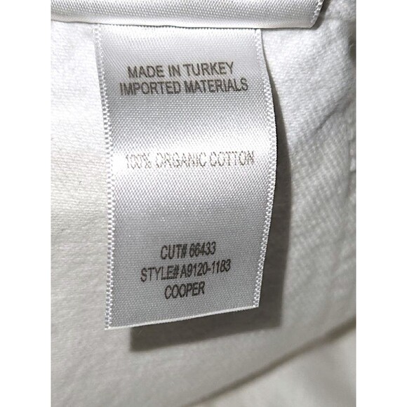 AGOLDE Women’s Cooper Cargo ORG Cotton Utility Jeans in Milkshake Size 29 EUC! - Picture 6 of 8